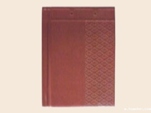 半网格石板瓦（橘红）