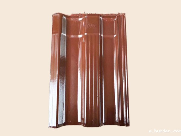 直角平板瓦（橘红）